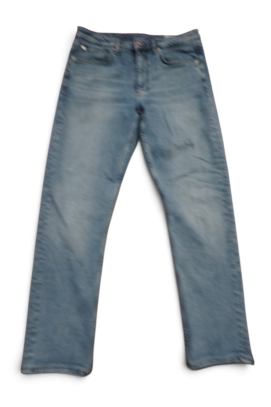 Rag & Bone Fit 2 Slim Jeans Mens 32x29 Ramsey Light Bleach Wash Distressed